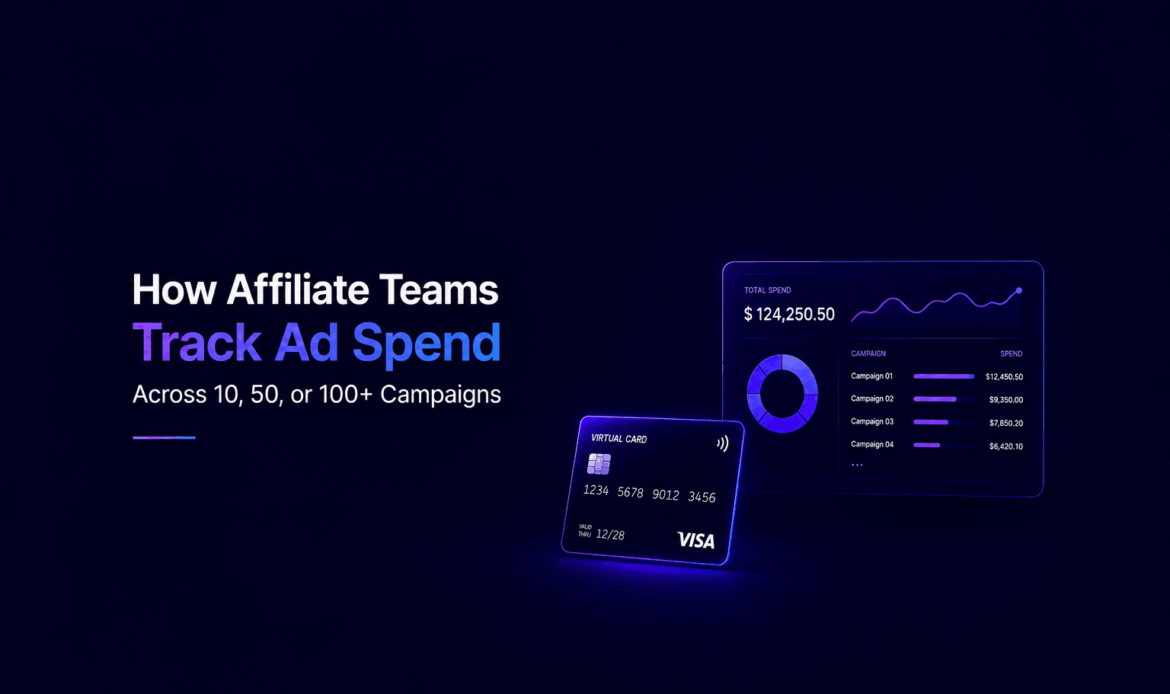 virtual cards for media buying stack
