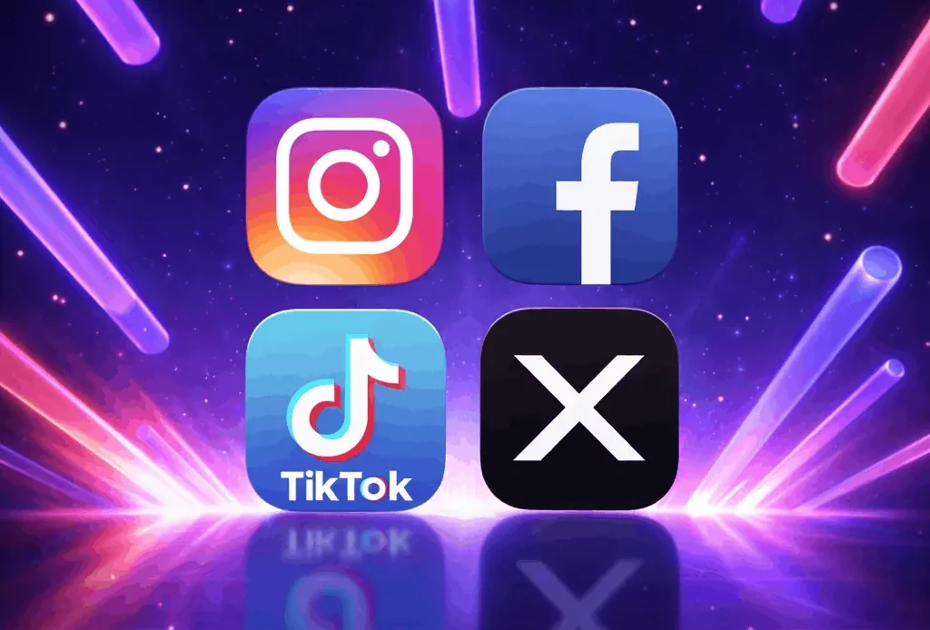 Картки для реклами в Instagram, Facebook, TikTok та X