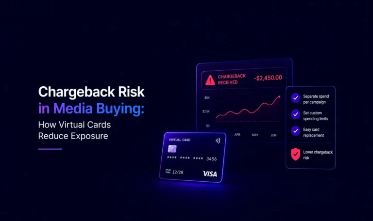 Chargeback Risk in Media Buying: How Virtual Cards Reduce Exposure
