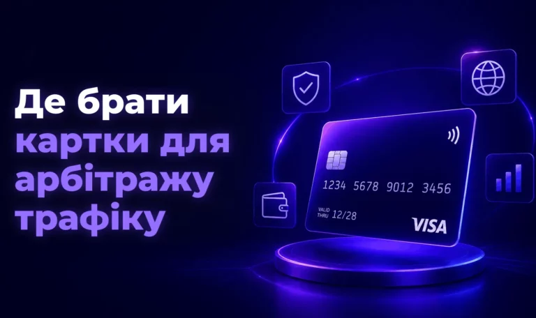 Де брати картки для арбітражу трафіку – Spending Market