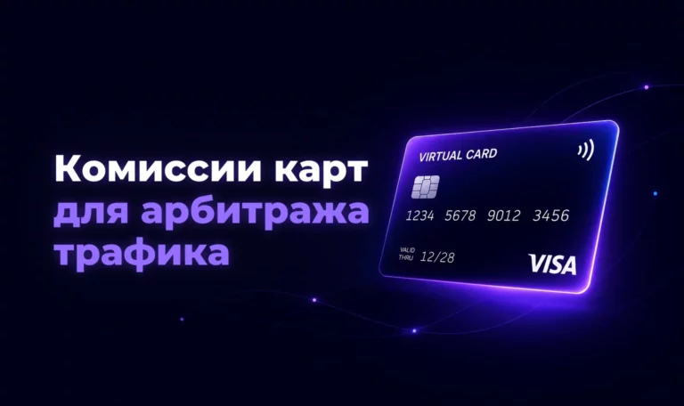 Комиссии карт для арбитража трафика – Spending Market