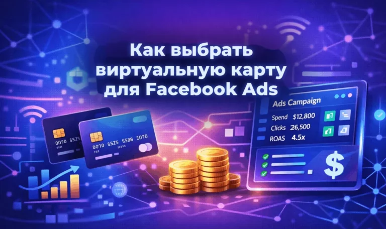 Как выбрать виртуальную карту для Facebook Ads – Spending Market