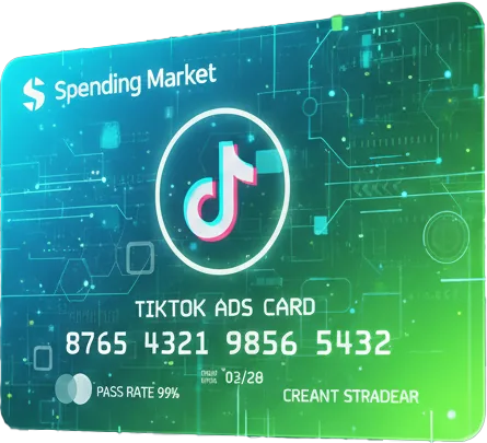 Spending Market virtual card for TikTok Ads
