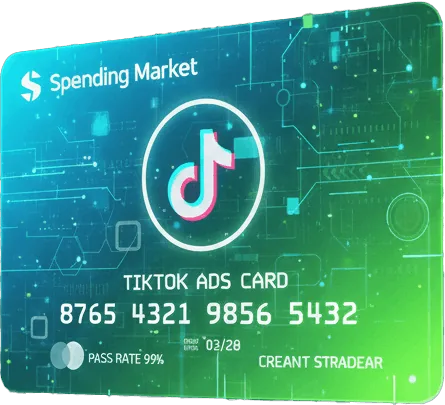 Віртуальна картка Spending Market для реклами в TikTok