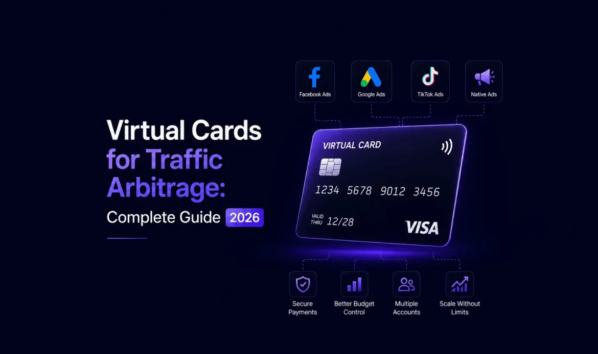 Virtual Cards for Traffic Arbitrage: Complete Guide 2026
