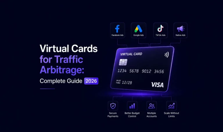 Virtual Cards for Traffic Arbitrage: Complete Guide 2026