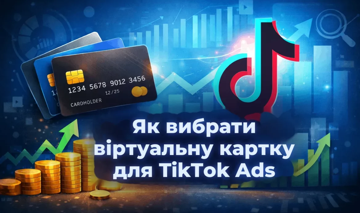 Як вибрати віртуальну картку для TikTok Ads – Spending Market