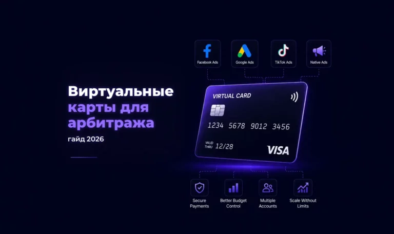 Виртуальные карты для арбитража: гайд 2026 – Spending Market