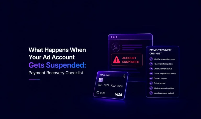 What Happens When Your Ad Account Gets Suspended: Payment Recovery Checklist