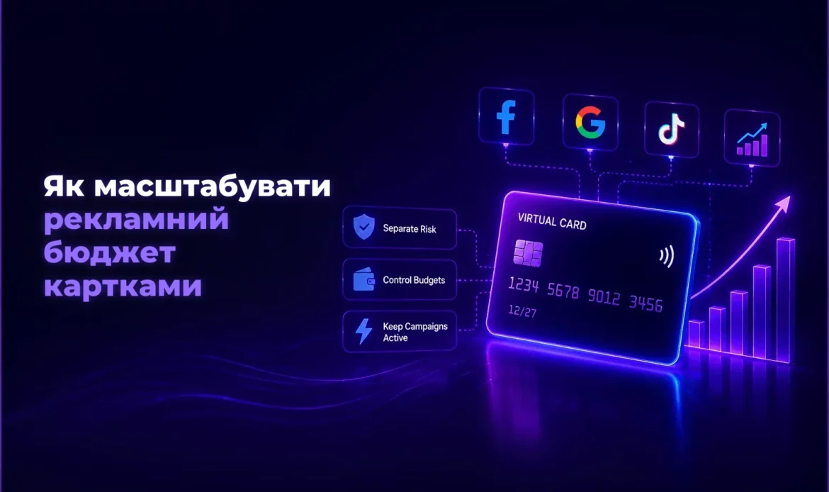 Як масштабувати рекламний бюджет картками